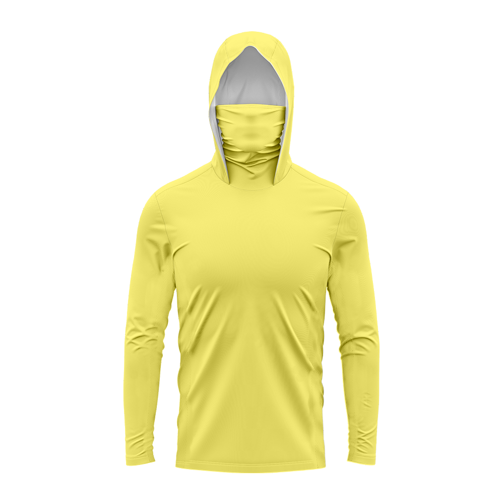 Men UPF50+ Solid Fishing Hoodi - Fishing Hoodie 评论和价格