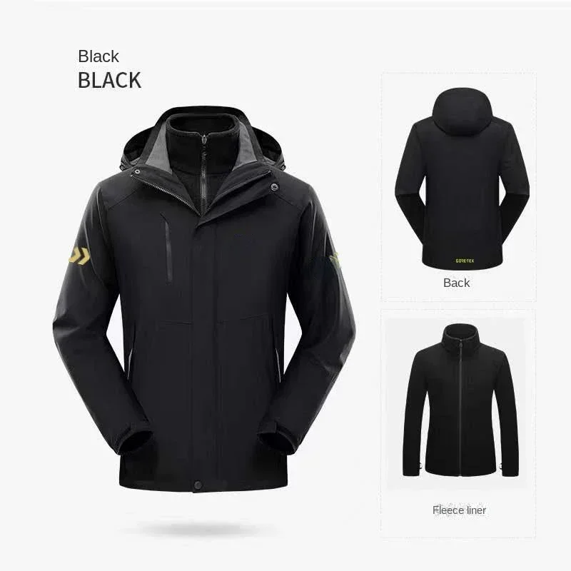 Thick Fishing Clothes Set Wint - Fishing Jacket Waterproof 评论和价格
