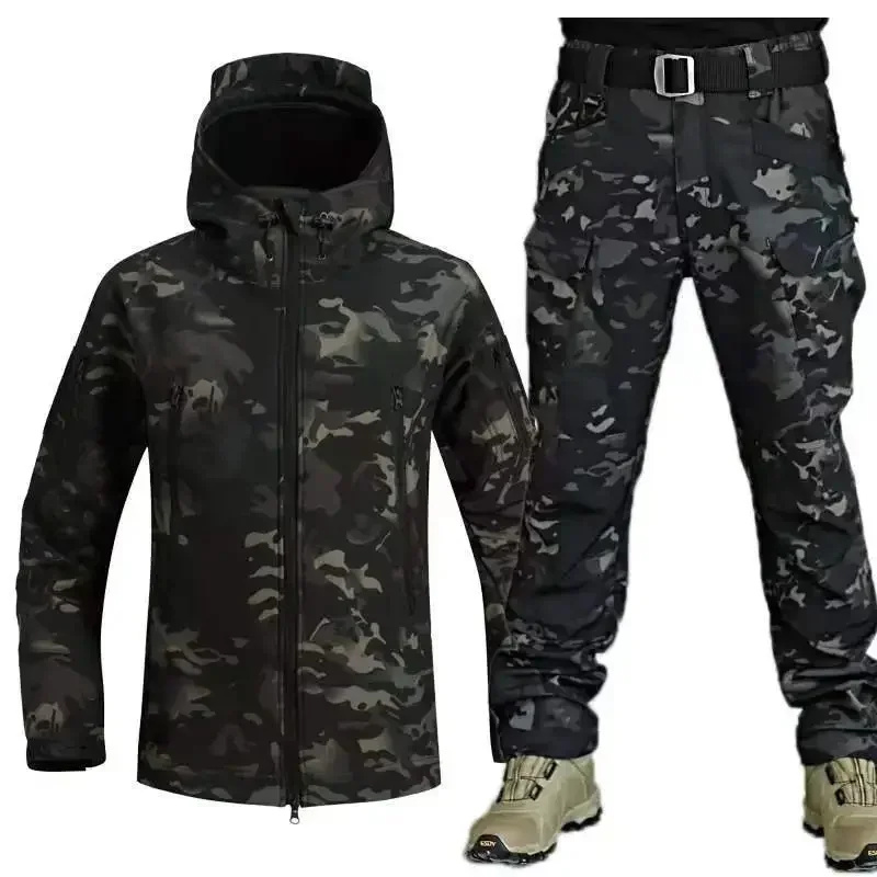 Men's Autumn and Winter Jacket - Fishing Jacket Waterproof 评论和价格