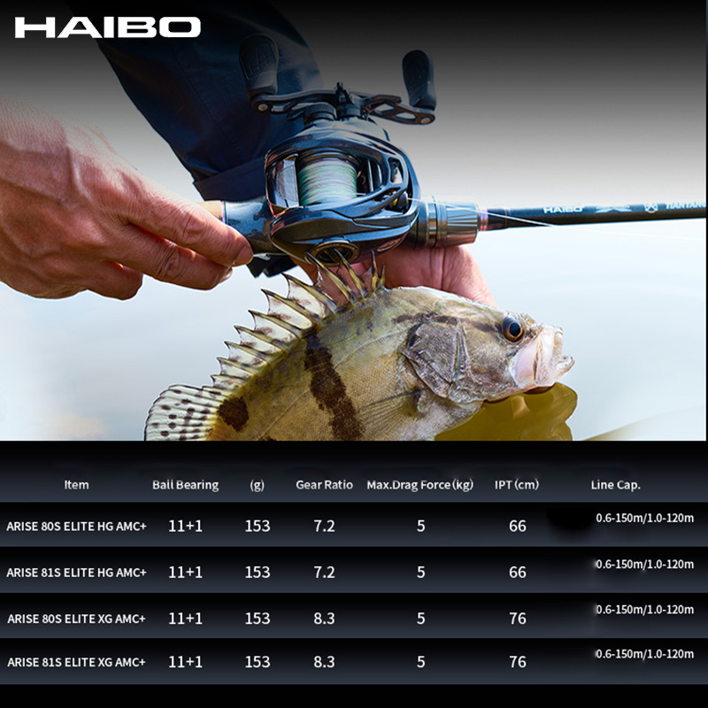 HAIBO 2026 ARISE ELITE Casting - Abu Garcia Reel Max 评论和价格
